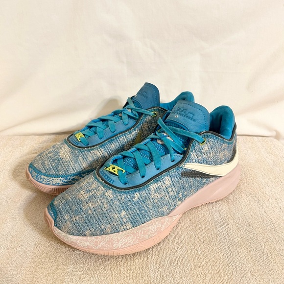 Nike Lebron 20 All-Star blue pink size 10.5 MEN’S BASKETBALL SHOES - Picture 3 of 9